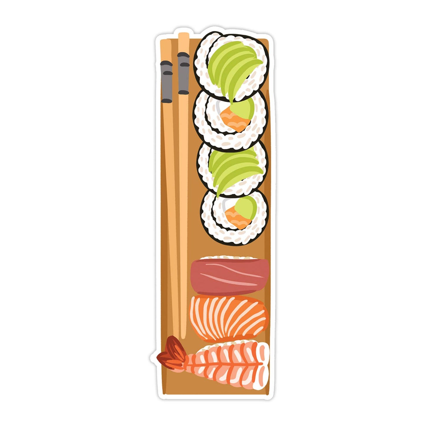 Sushi Die Cut Bookmark