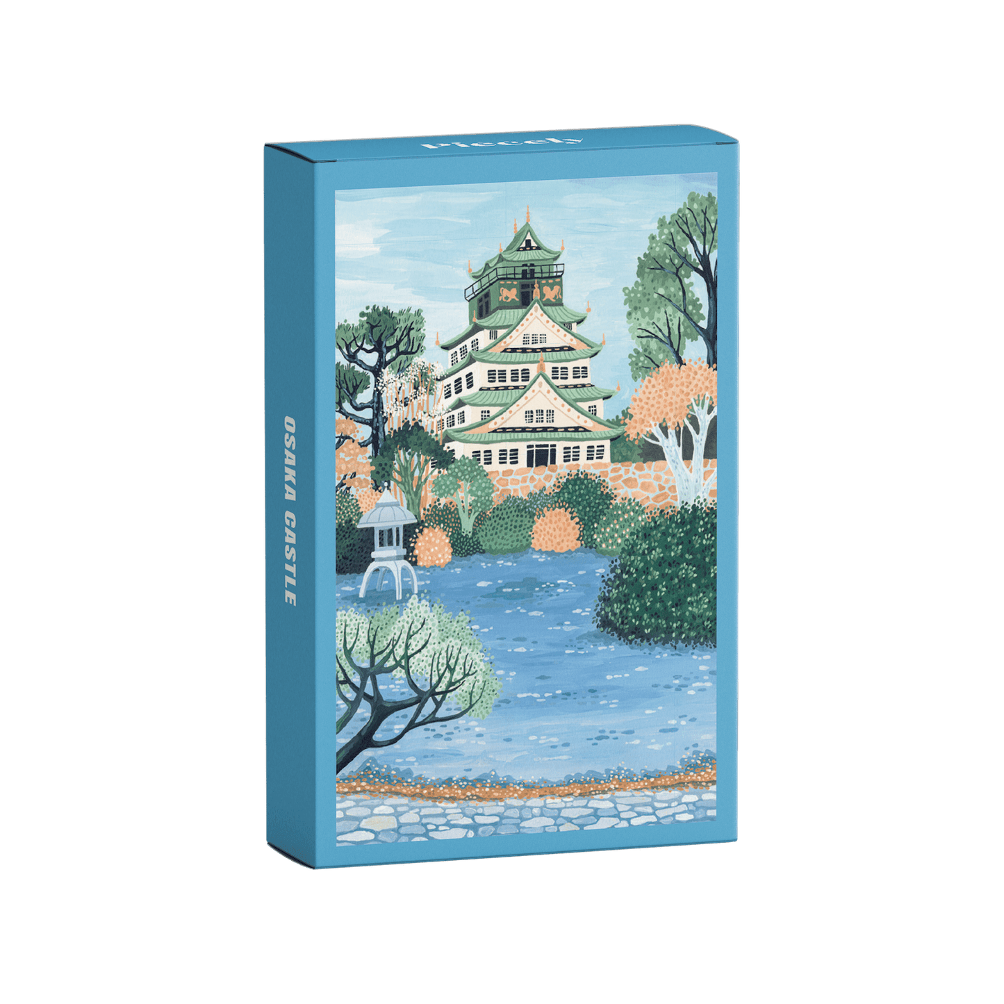 Osaka Castle mini puzzle, 99 pieces