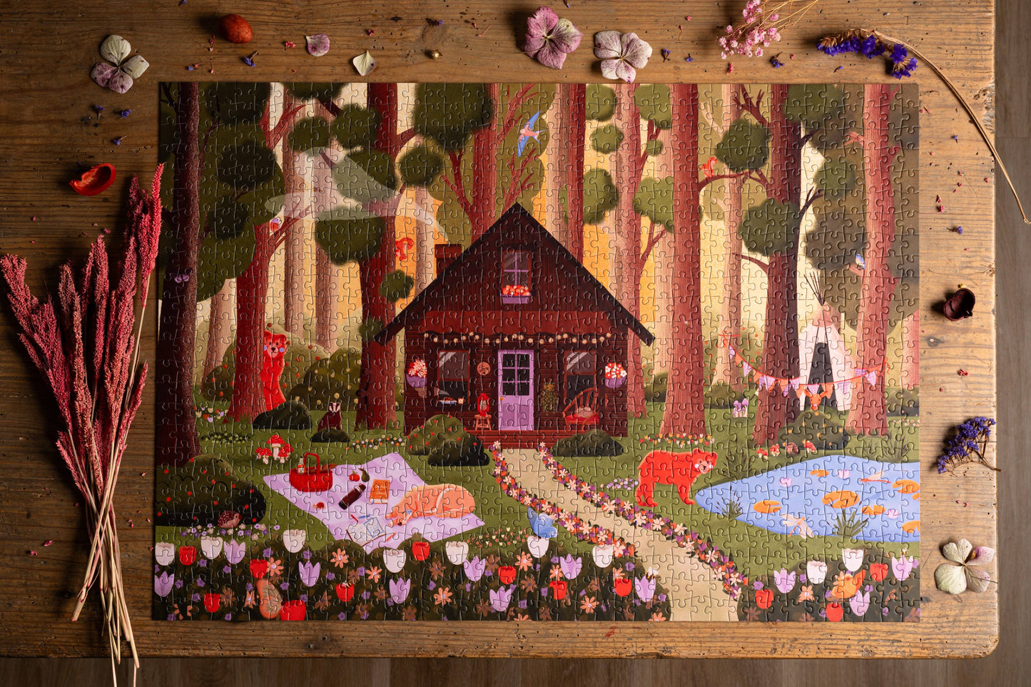 Aurora Des Bois puzzle — Trevell — 1000 pieces