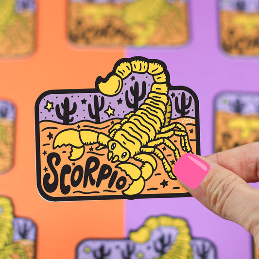 Scorpio Zodiac Astrology Vinyl Sticker