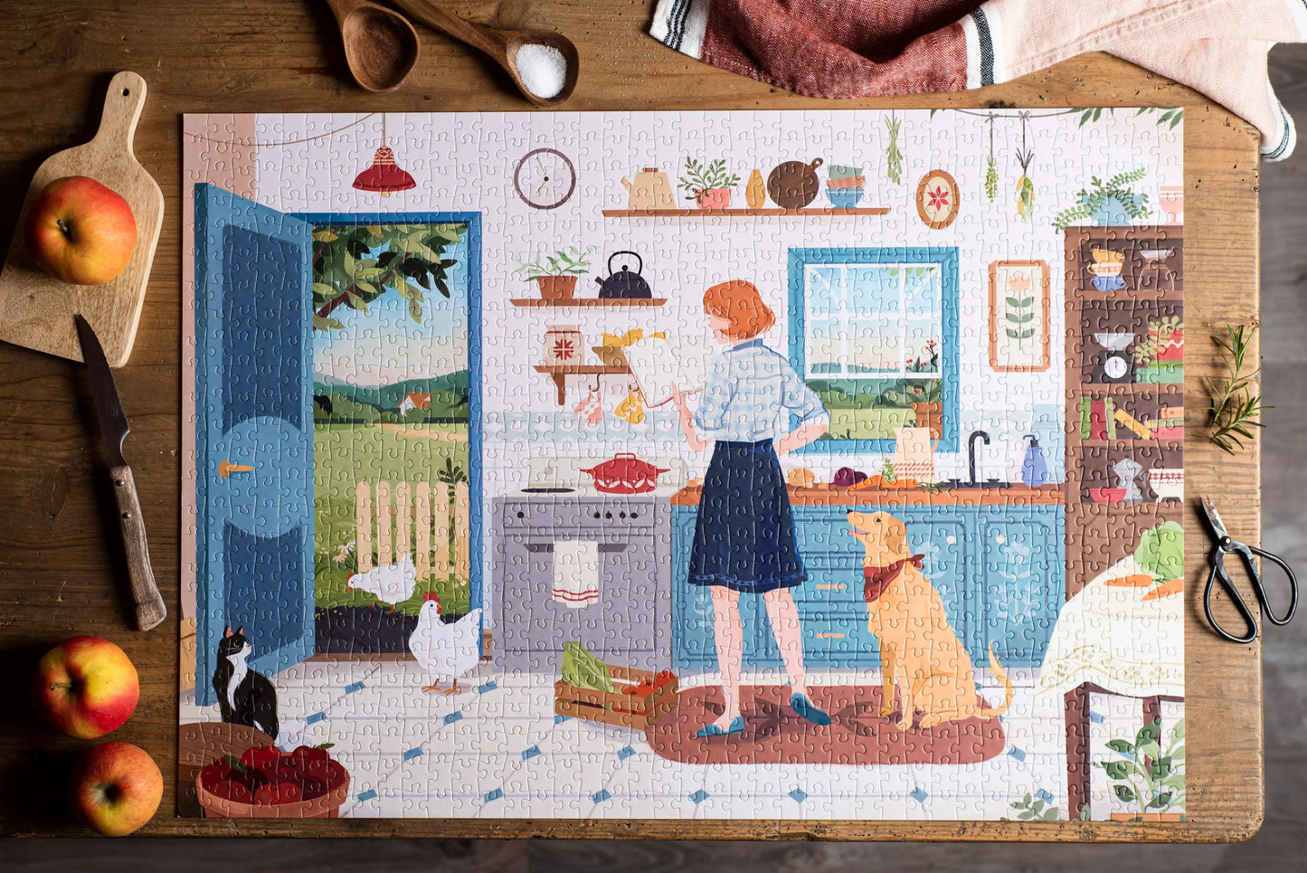 Country Kitchen Puzzle - Trevell - 1000 pieces