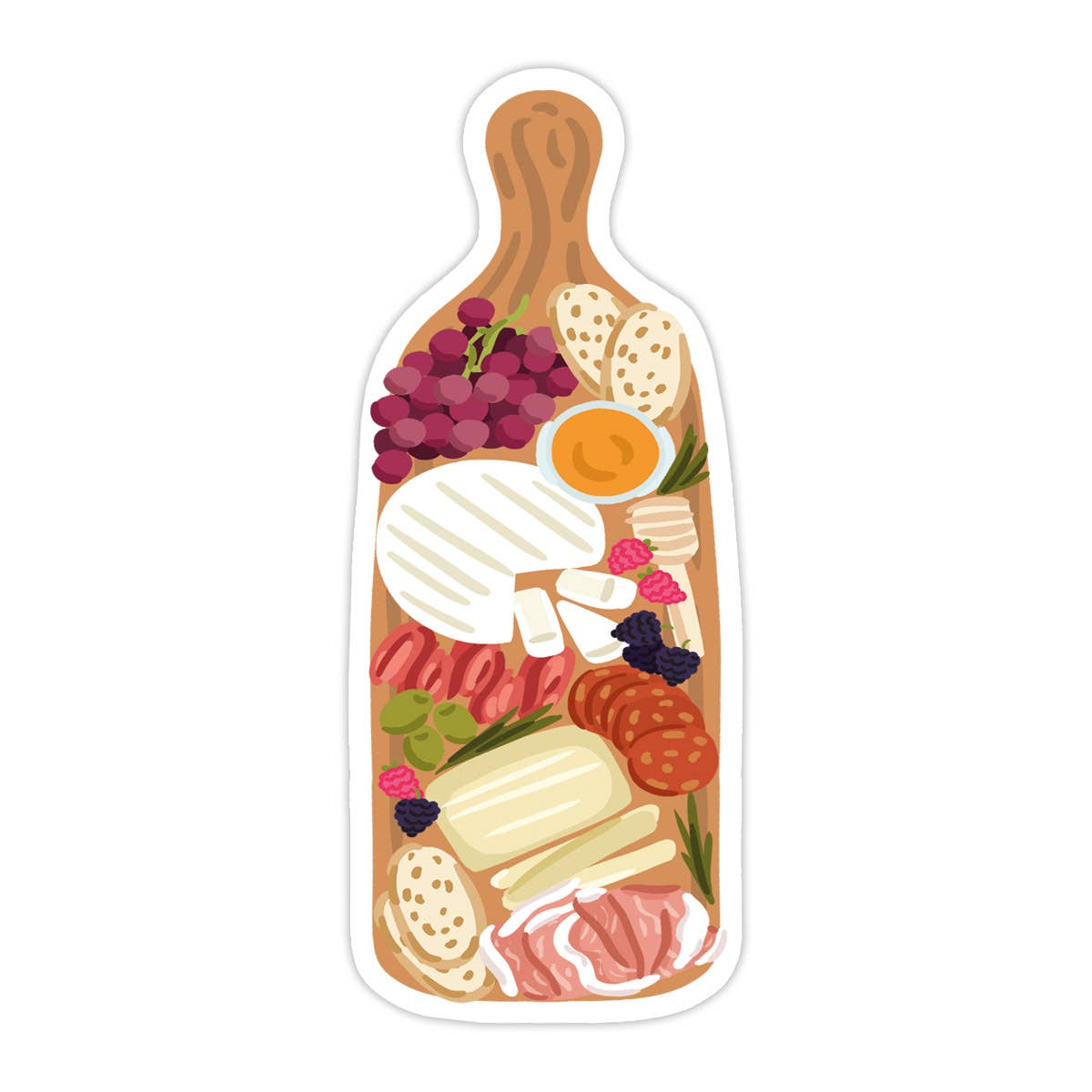 Charcuterie Board Vinyl Sticker