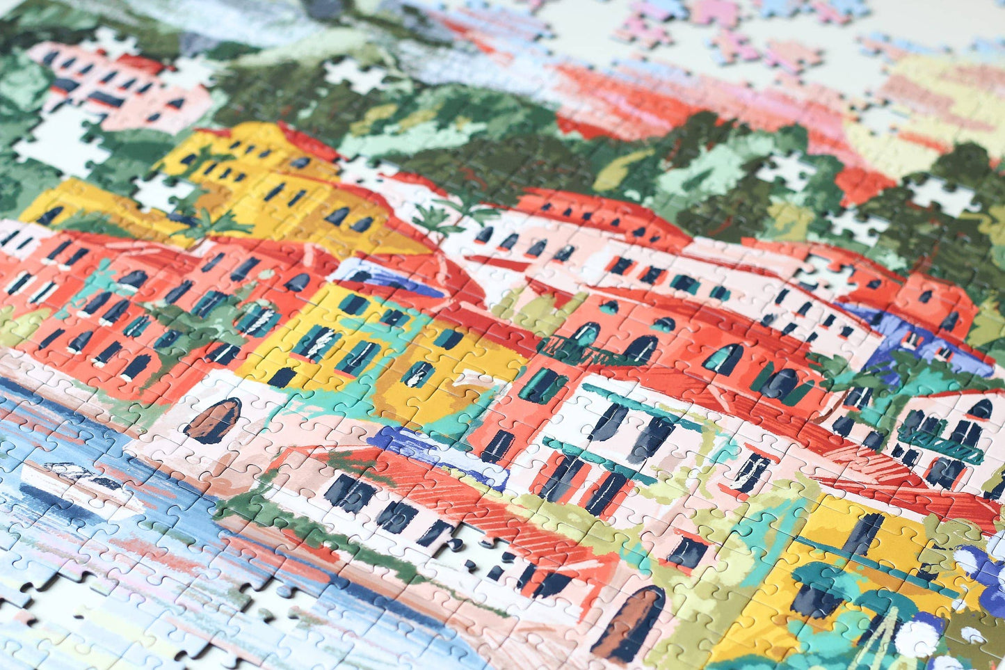 Lake Como puzzle, 1000 pieces