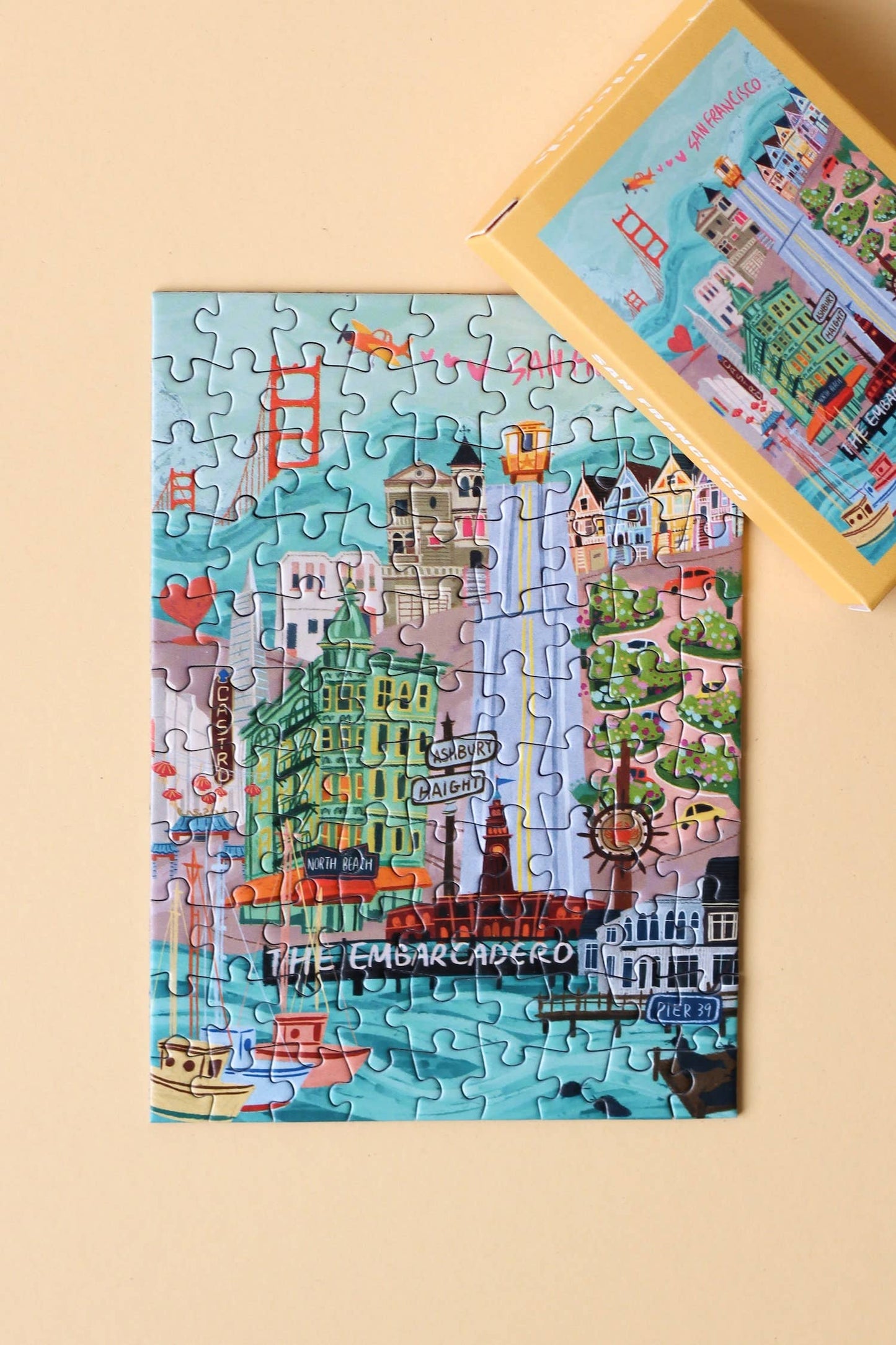 San Francisco mini puzzle, 99 pieces