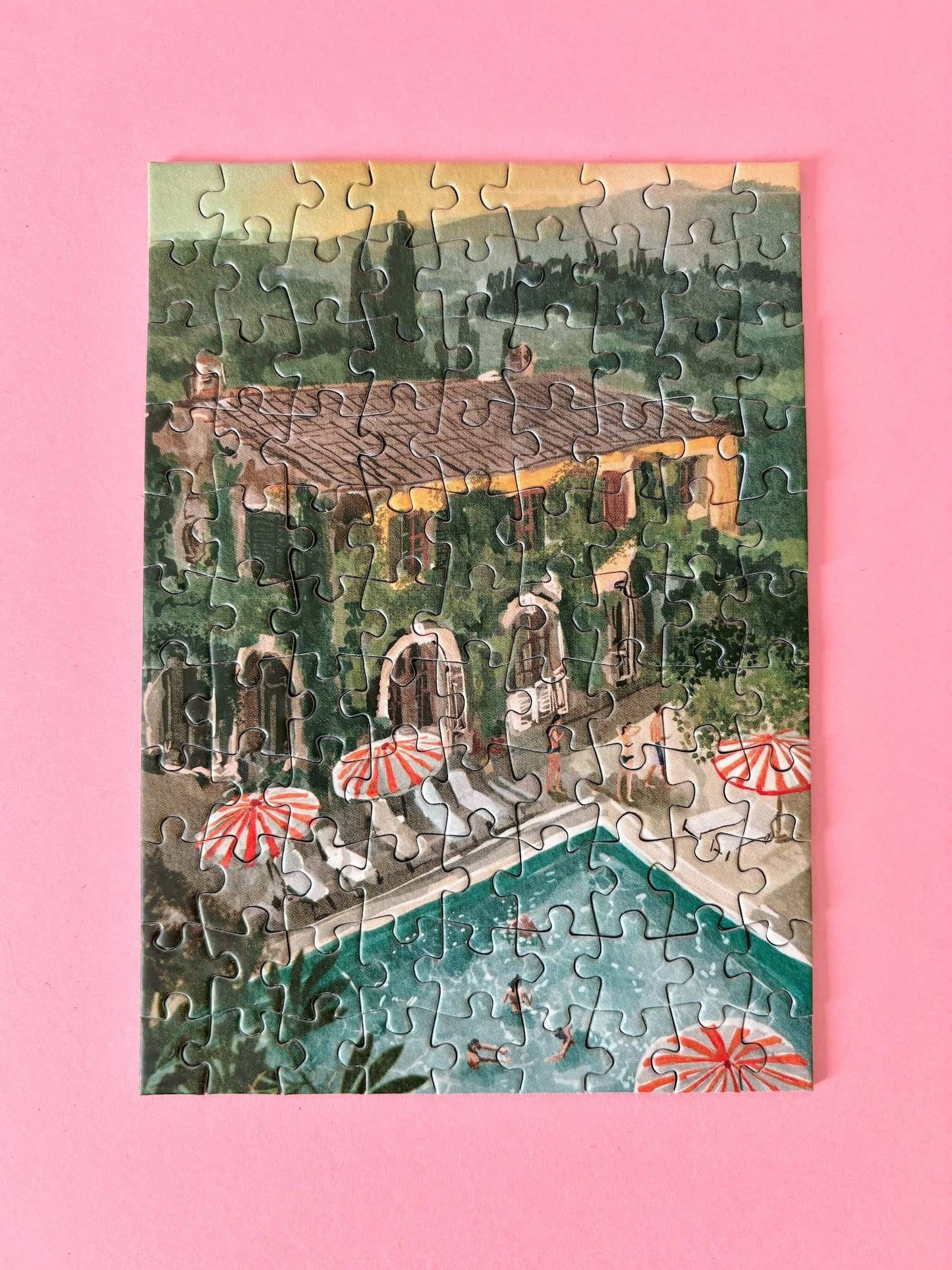 Mini-Puzzle Secret Villa, 99 pieces