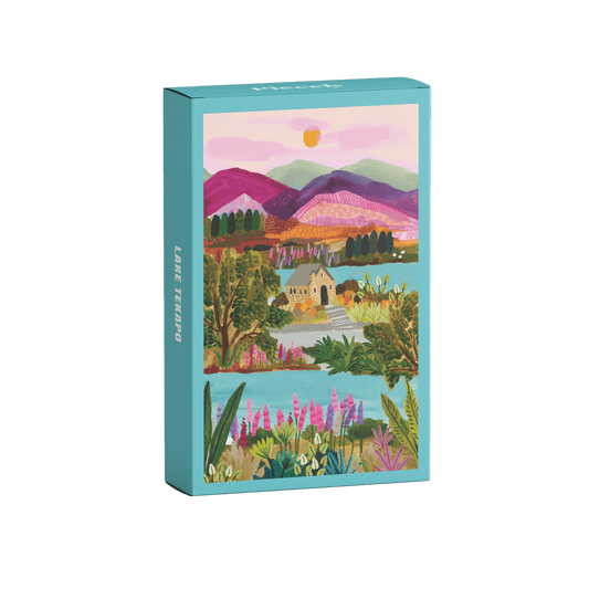 Lake Tekapo mini puzzle, 99 pieces