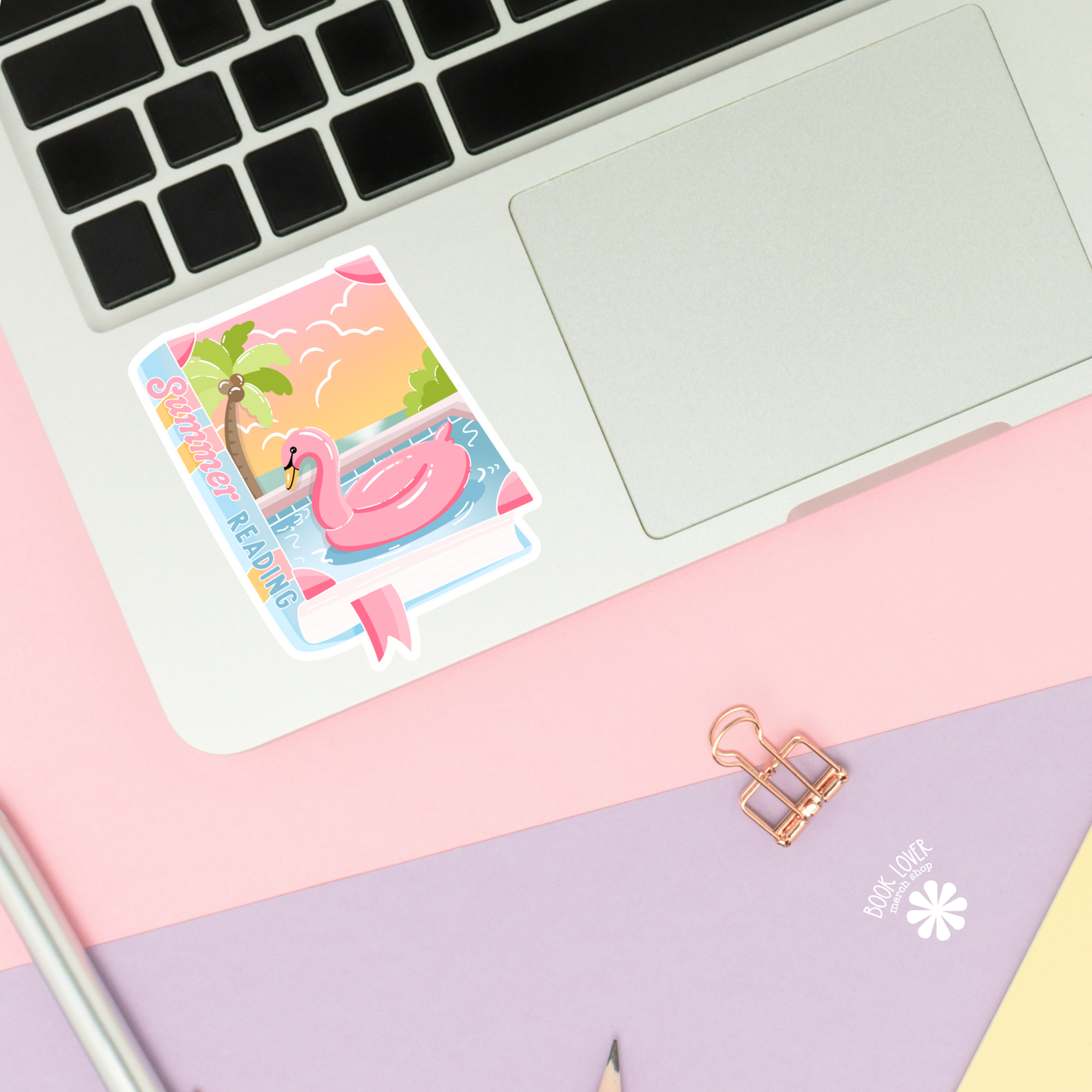 Summer Reading Stickers / Bookish Stickers / Book Lover Gift: 3''