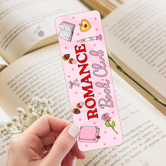 Romance Book Club Bookmark / Bookish Bookmark / Book Lover