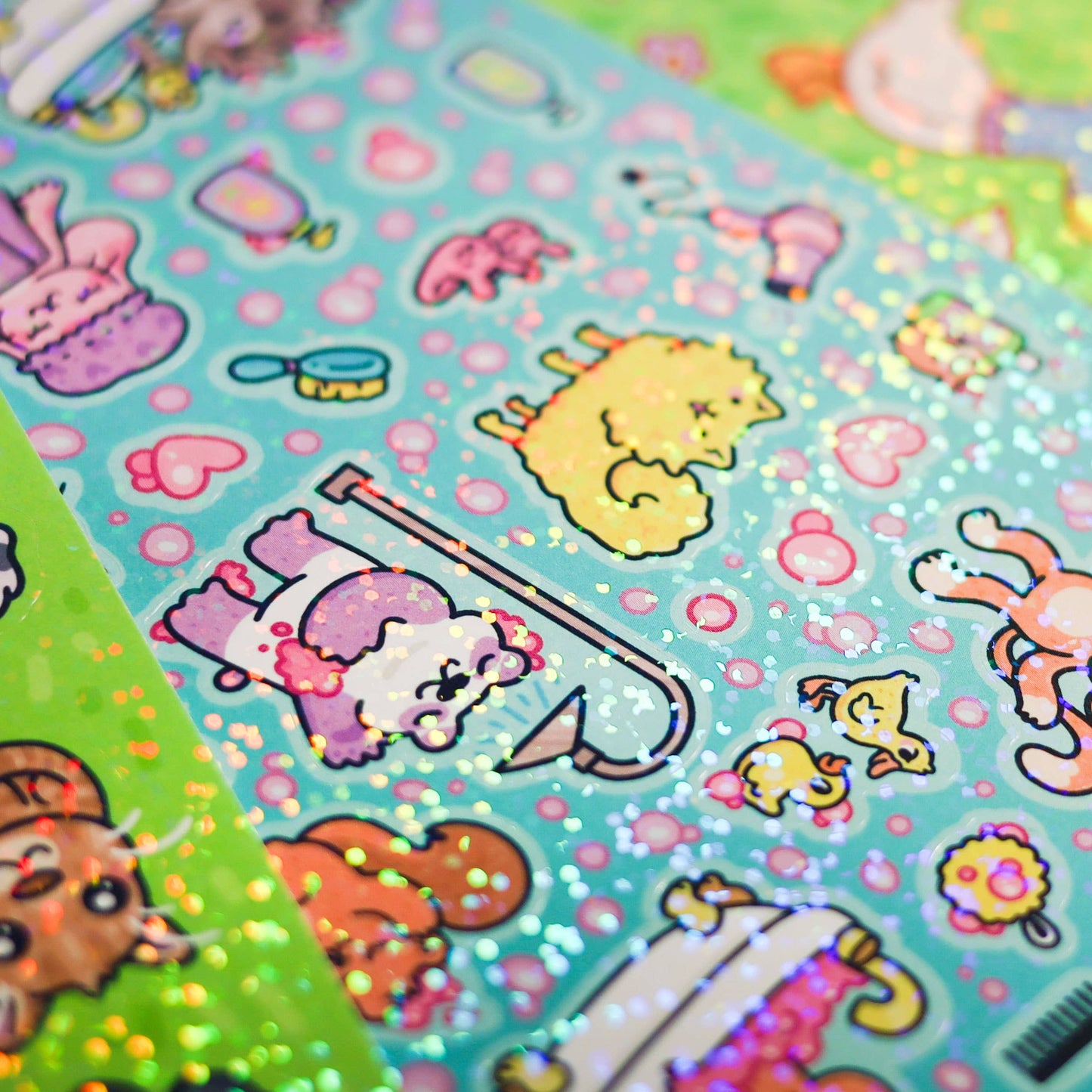 Ducks with Hats Sticker Sheet