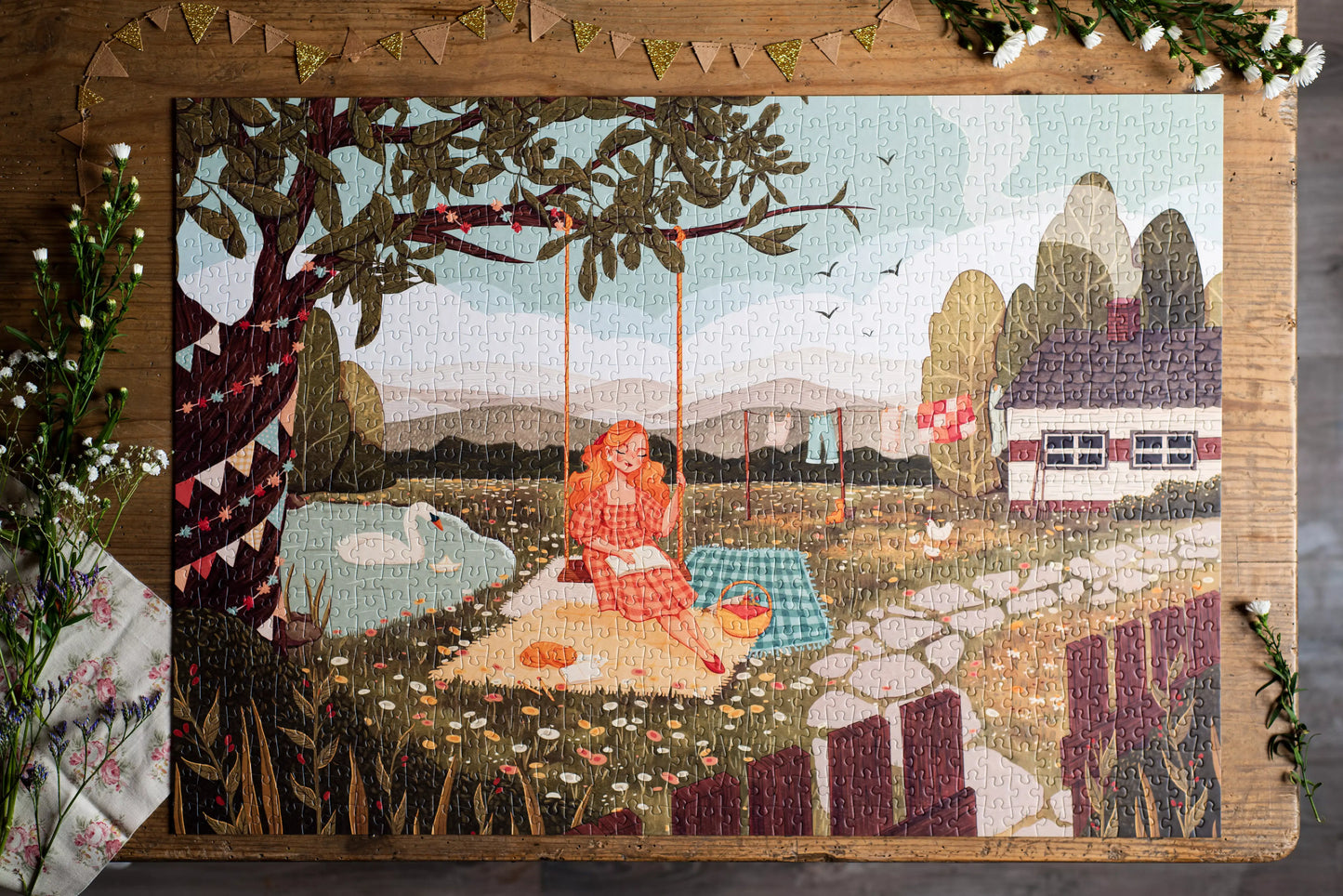 Summer Picnic Puzzle - Trevell - 1000 pieces