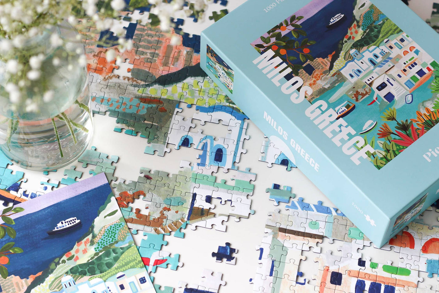 Milos Greece puzzle, 1000 pieces