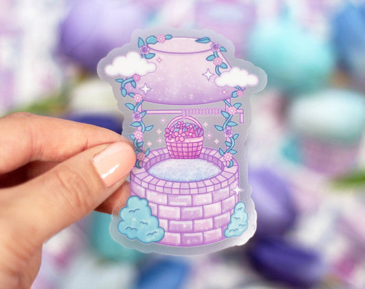 Wishing Well Clear Sticker