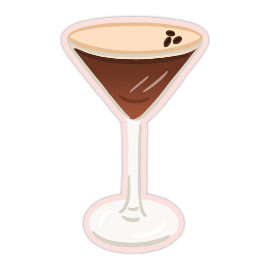 Espresso Martini Vinyl Sticker