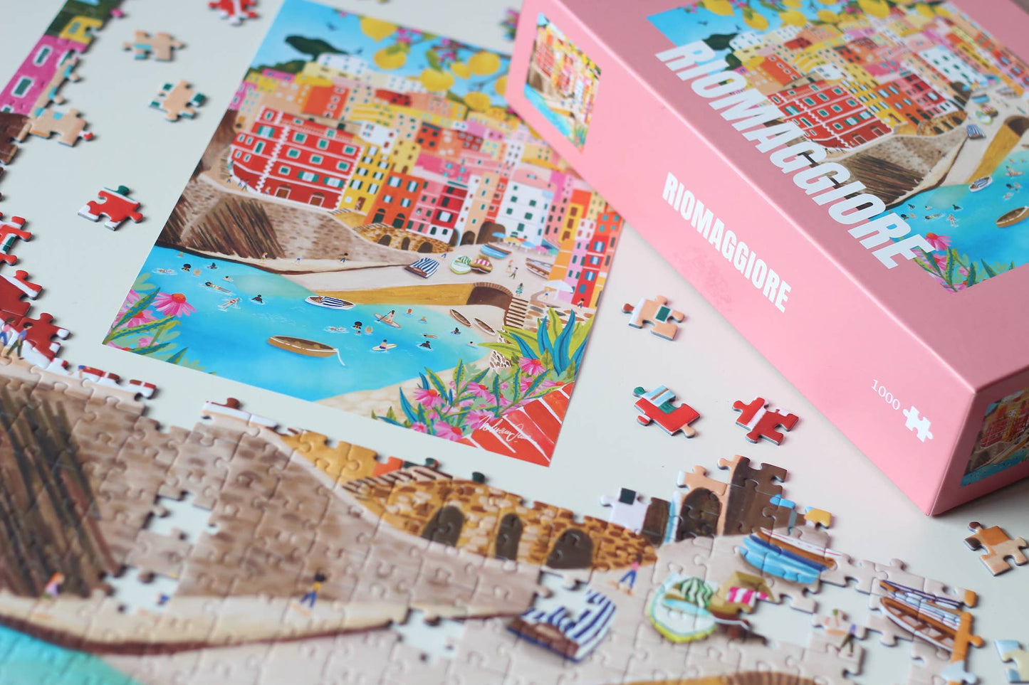 Riomaggiore puzzle, 1000 pieces